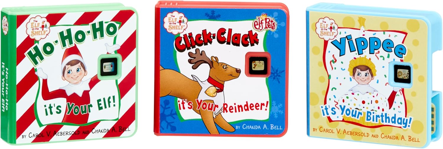 Little Tikes The Elf on The Shelf Santaverse North Pole Friends Collection, Storytime, Books, Audio Play Character, Gift and Toy for Toddlers and Kids Girls Boys Ages 3+ Years