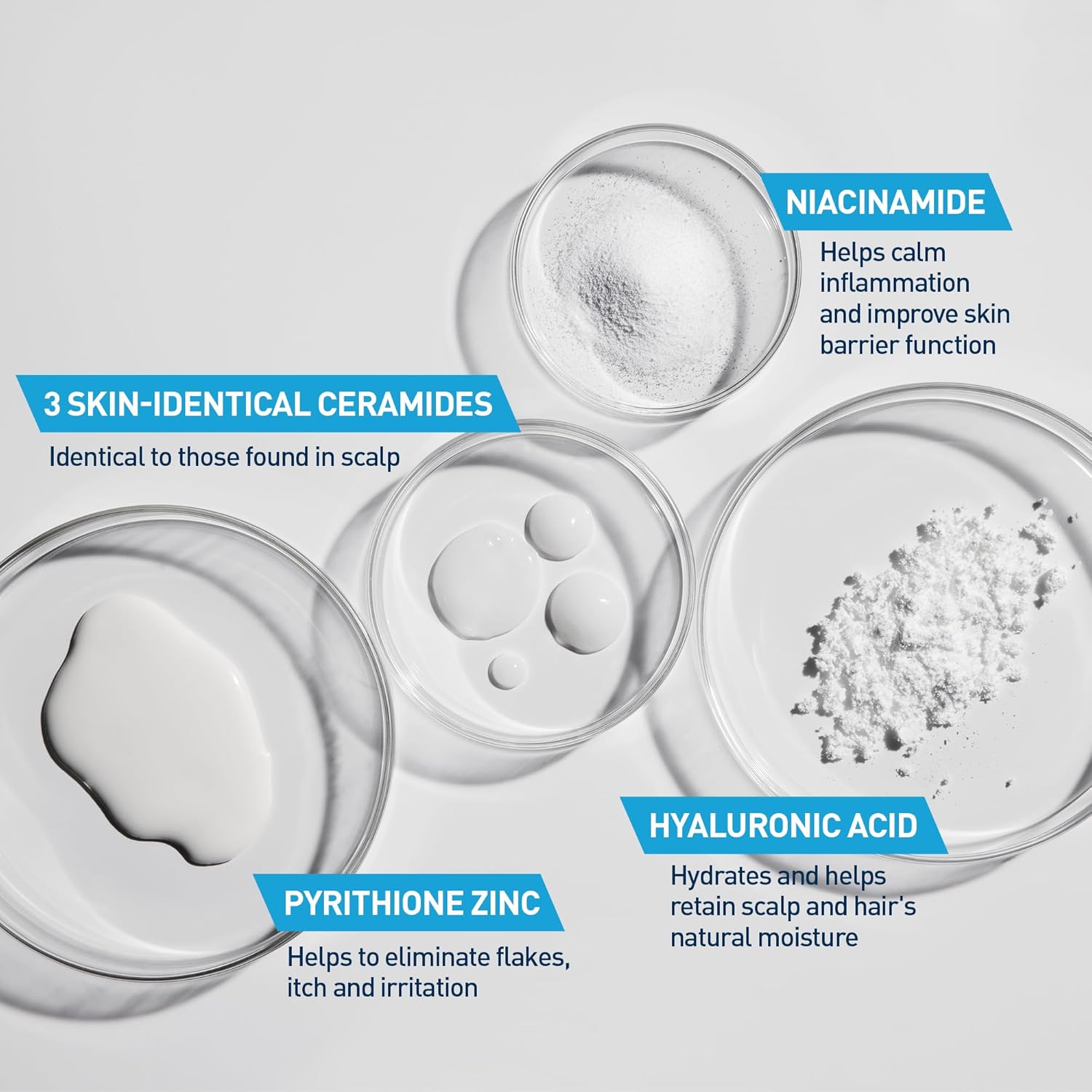 CeraVe Hydrating Anti Dandruff Conditioner, 0.5% Pyrithione Zinc Dandruff Treatment With Ceramides, Hyaluronic Acid & Niacinamide, Helps Eliminate Flakes & Reduce Itchy Scalp, Sulfate Free Conditioner