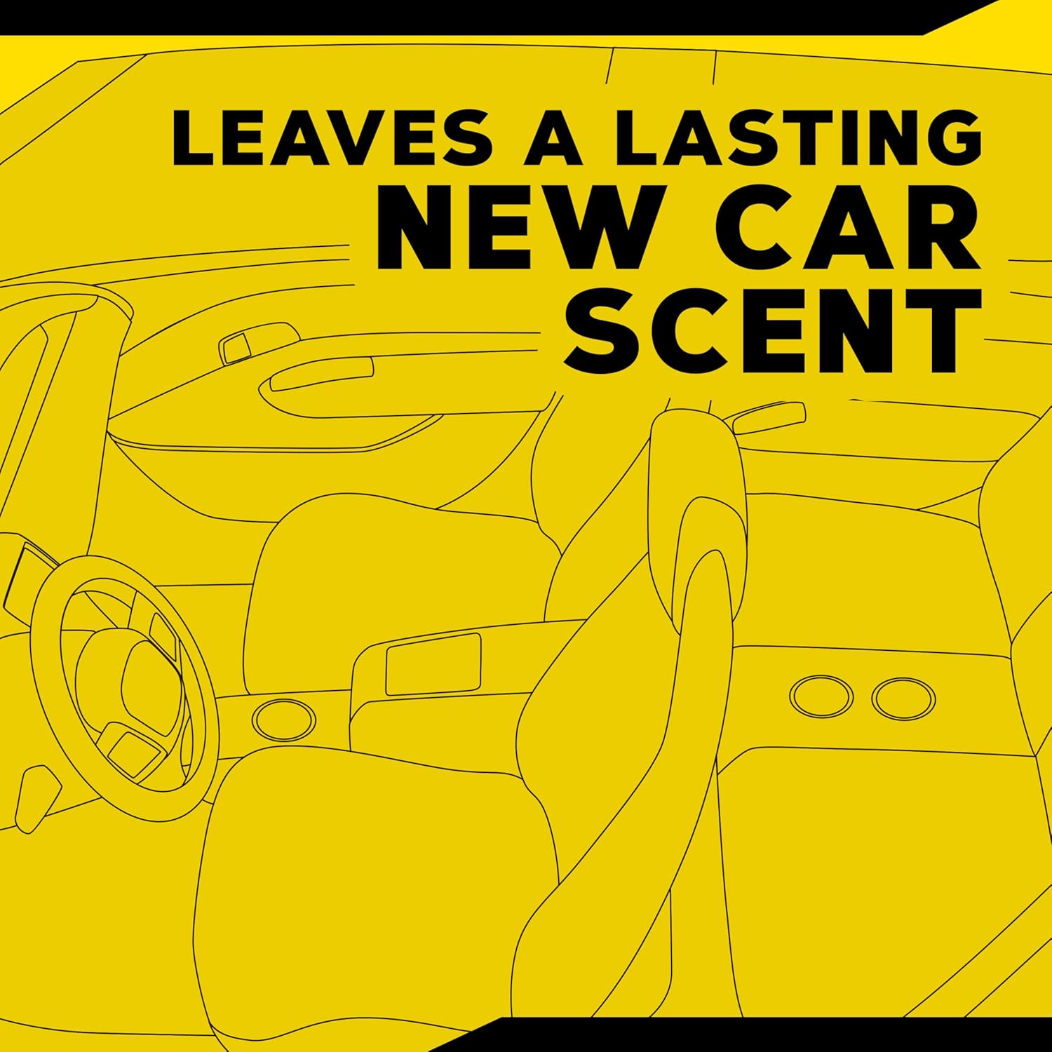 Meguiar's Air Re-Fresher Odor Fighting Spray, New Car Scent,Convenient Air Freshener that Instantly Fights Odors and Leaves Behind a Long-Lasting New Car Scent, 8 Oz Trigger Spray