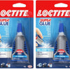 Loctite Super Glue Gel Control, Clear Superglue for Plastic, Wood, Metal, Crafts, & Repair, Cyanoacrylate Adhesive Instant Glue, Quick Dry - 0.14 fl oz Bottle, Pack of 2