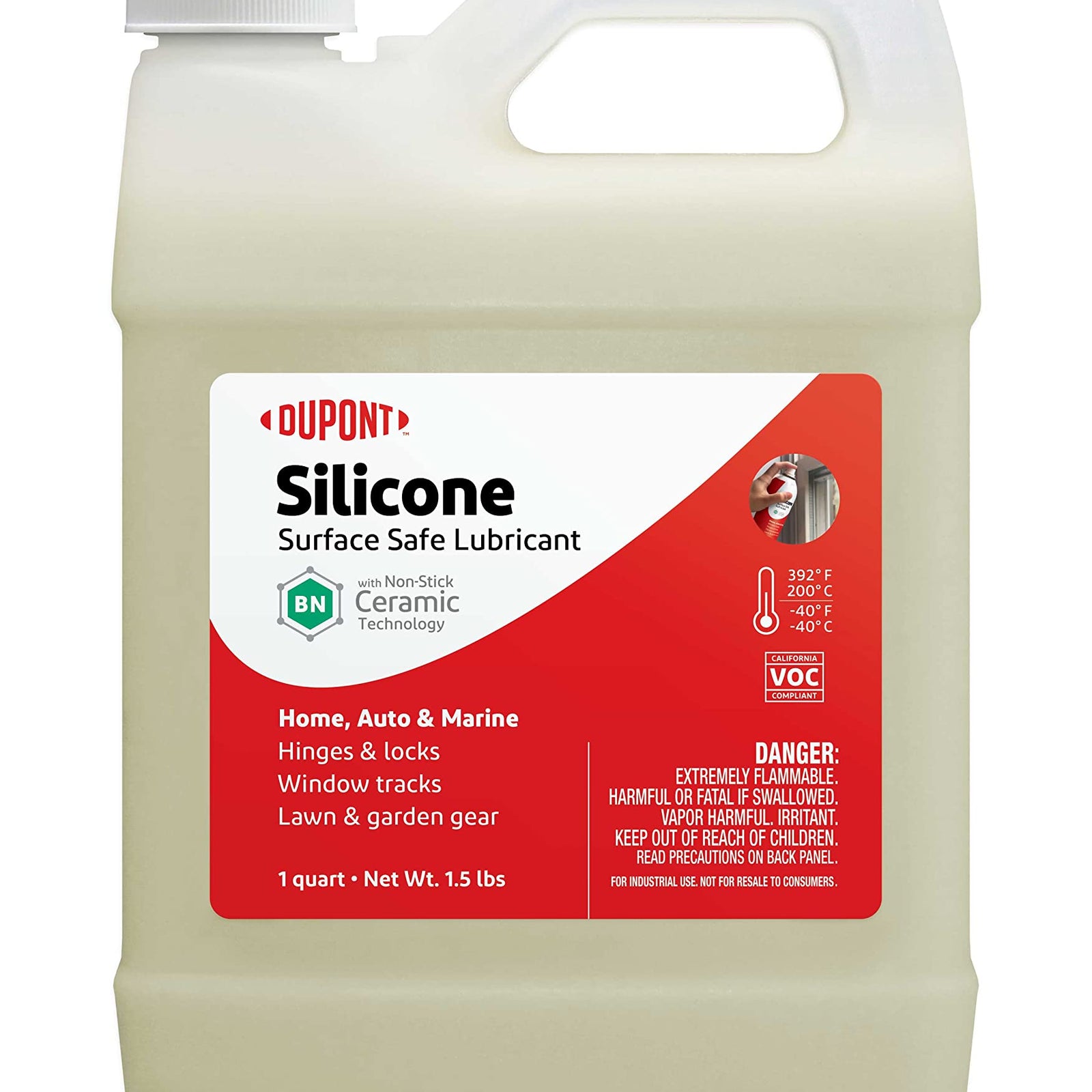DuPont Silicone Lubricant Squeeze Bottle, 4 Oz