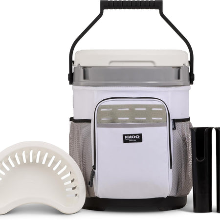 Igloo Coolers Marine Series, Insulated Portable Hard Side Cooler Ice Chest, Great for Fishing, Camping, Boating, & More