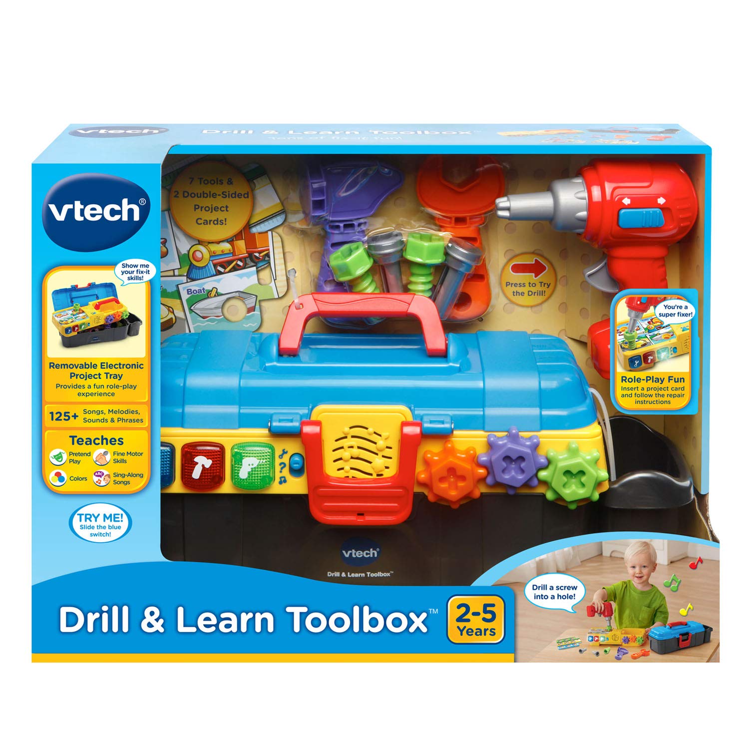 VTech Drill and Learn Toolbox , Orange