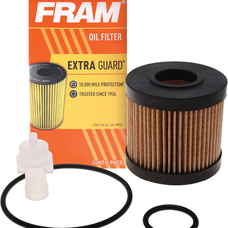 FRAM Extra Guard CH9972 10K Mile Change Automotive Replacement Interval Spin-On Engine Oil Filter for Select Vehicle Model Years, Vehicle Engine Protection Oil Filter for Everyday Drivers