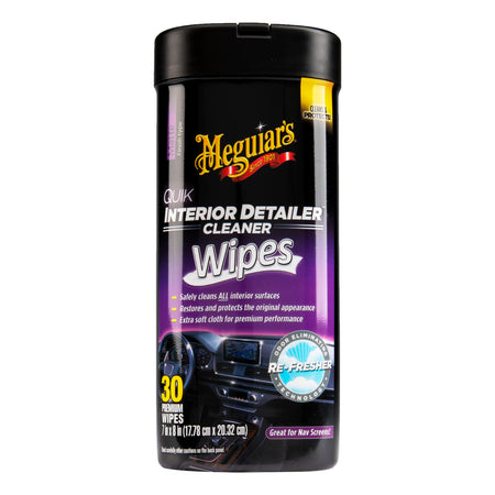 Meguiar's Quik Interior Detailer Cleaner - 24 Oz Spray Bottle