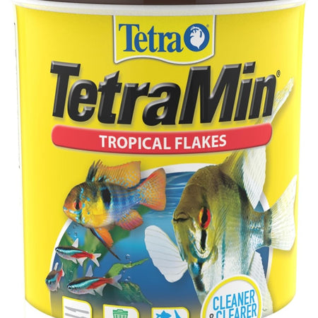 TetraMin Nutritionally Balanced Tropical Flake Food for Tropical Fish, 7.06 oz (pack of 1)