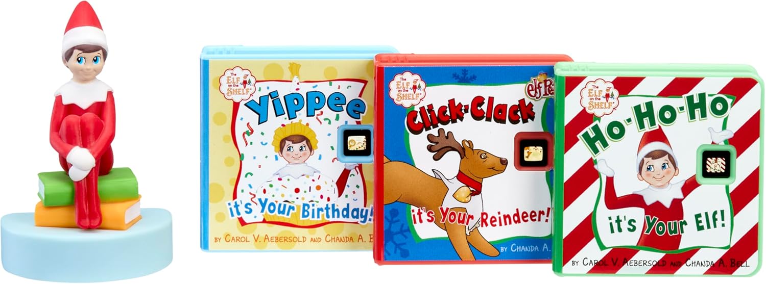 Little Tikes The Elf on The Shelf Santaverse North Pole Friends Collection, Storytime, Books, Audio Play Character, Gift and Toy for Toddlers and Kids Girls Boys Ages 3+ Years