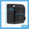 Pacific Blue Ultra 8" High-Capacity Automated Touchless Paper Towel Dispenser by GP PRO (Georgia-Pacific); Black; 59590; 12.9" W x 9" D x 16" H; 1 Dispenser