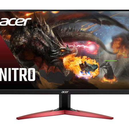 Acer Nitro KG241Y Sbiip 23.8” Full HD (1920 x 1080) VA Gaming Monitor | AMD FreeSync Premium Technology | 165Hz Refresh Rate | 1ms (VRB) | ZeroFrame Design | 1 x Display Port 1.2 & 2 x HDMI 2.0,Black