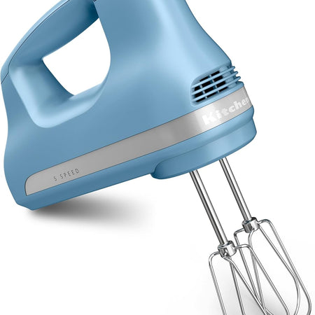 KitchenAid 5 Ultra Power Speed Hand Mixer - KHM512, Ice Blue