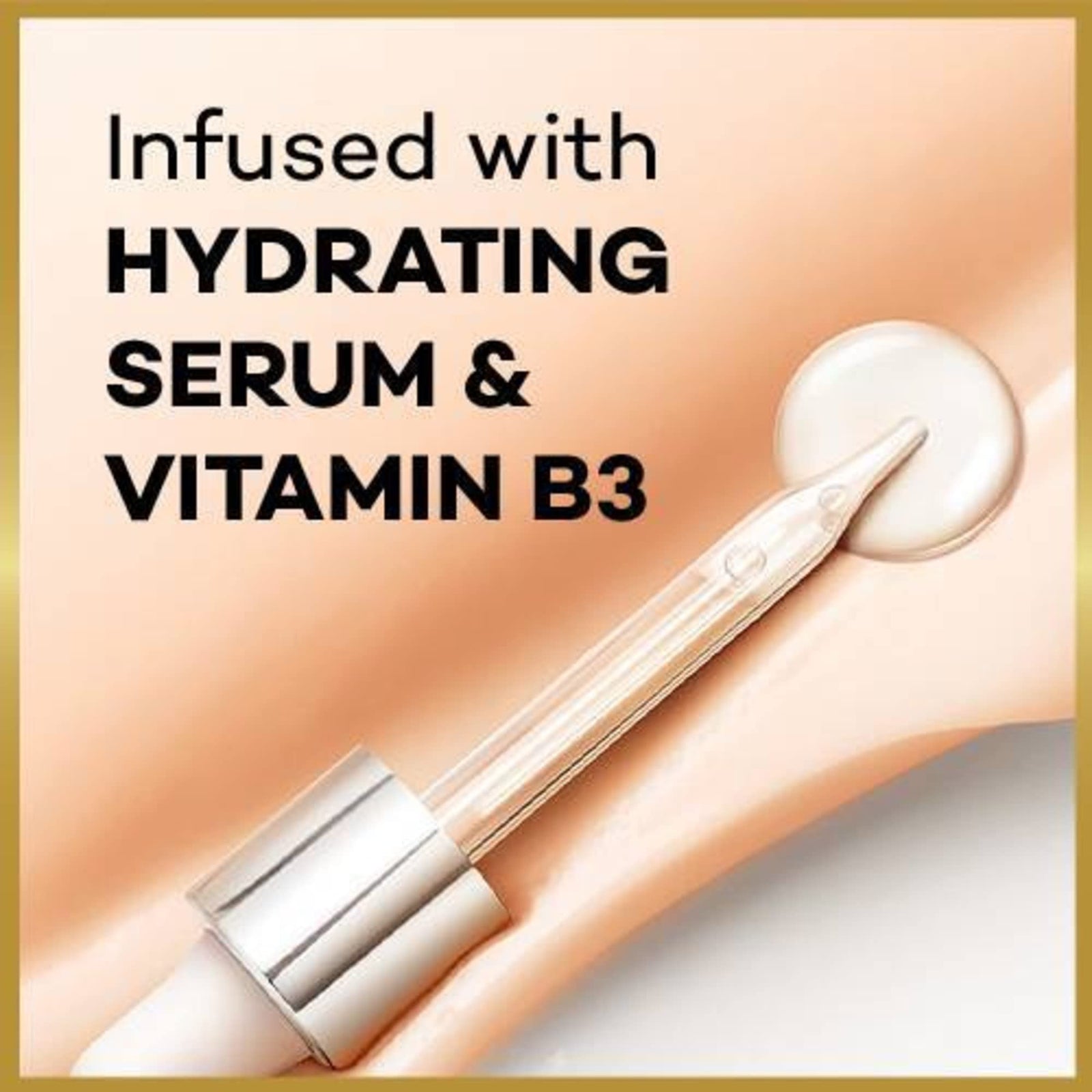 L'Oreal Paris Age Perfect Radiant Serum Foundation with SPF 50, Cappuccino, 1 Ounce