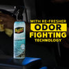 Meguiar's Air Re-Fresher Odor Fighting Spray, New Car Scent,Convenient Air Freshener that Instantly Fights Odors and Leaves Behind a Long-Lasting New Car Scent, 8 Oz Trigger Spray