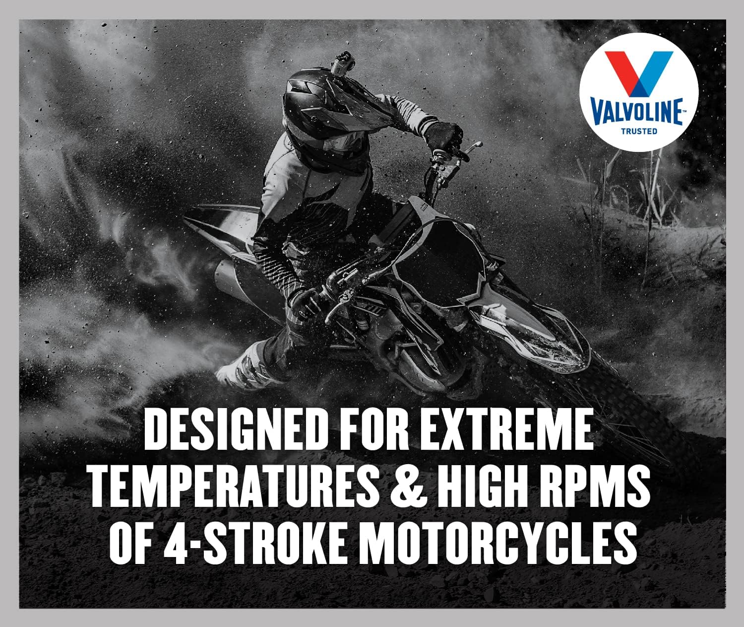 Valvoline 4-Stroke Motorcycle Full Synthetic SAE 10W-40 Motor Oil 1 QT (Pack of 3)