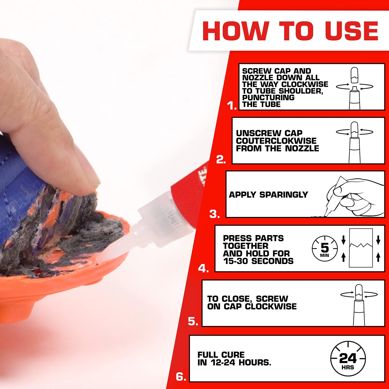 Loctite Super Glue Gel, Clear, 0.07 fl oz Tube, 1 Pack - Superglue for Plastic, Wood, Metal, Crafts & Repair, Cyanoacrylate Adhesive Instant Glue, Quick Dry