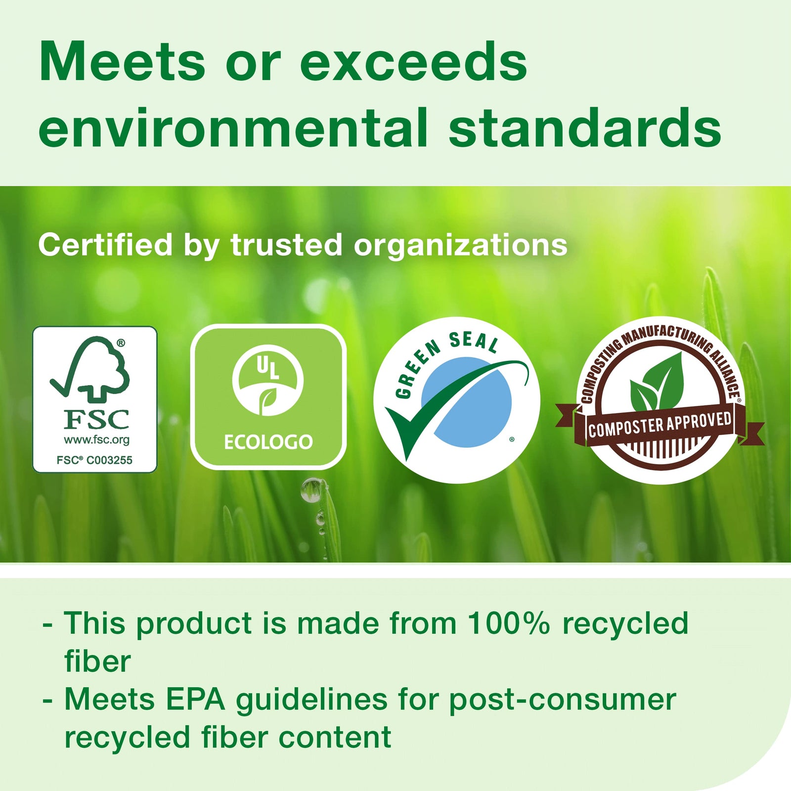 Tork Matic Hand Towel Roll, White With Gray Leaf, Advanced, H1, 100% Recycled Fiber, High Absorbency, Medium Capacity, 2-Ply, 6 Rolls x 525 ft - 290092A