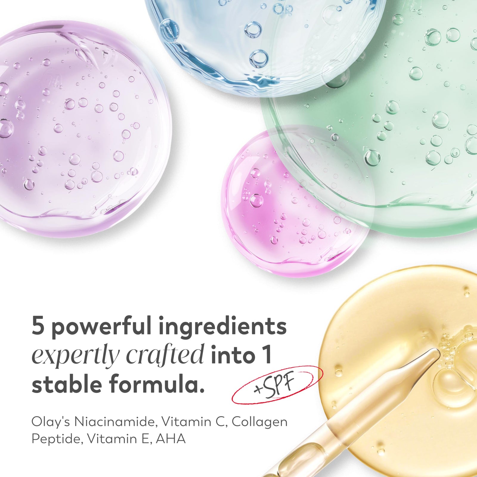 Olay Super Cream with Sunscreen SPF 30, Trial Size, Lightweight Face Moisturizer with Sun Protection, 5-in-1 Skin Care Benefits - Hydrating, Brightening, Firming - Niacinamide, Vitamin C, 15 mL