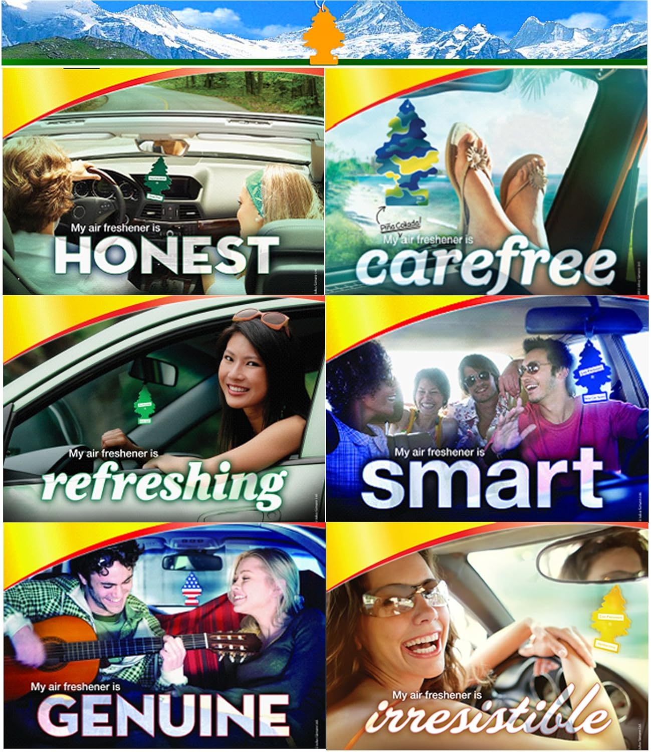 Little Trees Car Freshener New Car Scent (24 Pack)