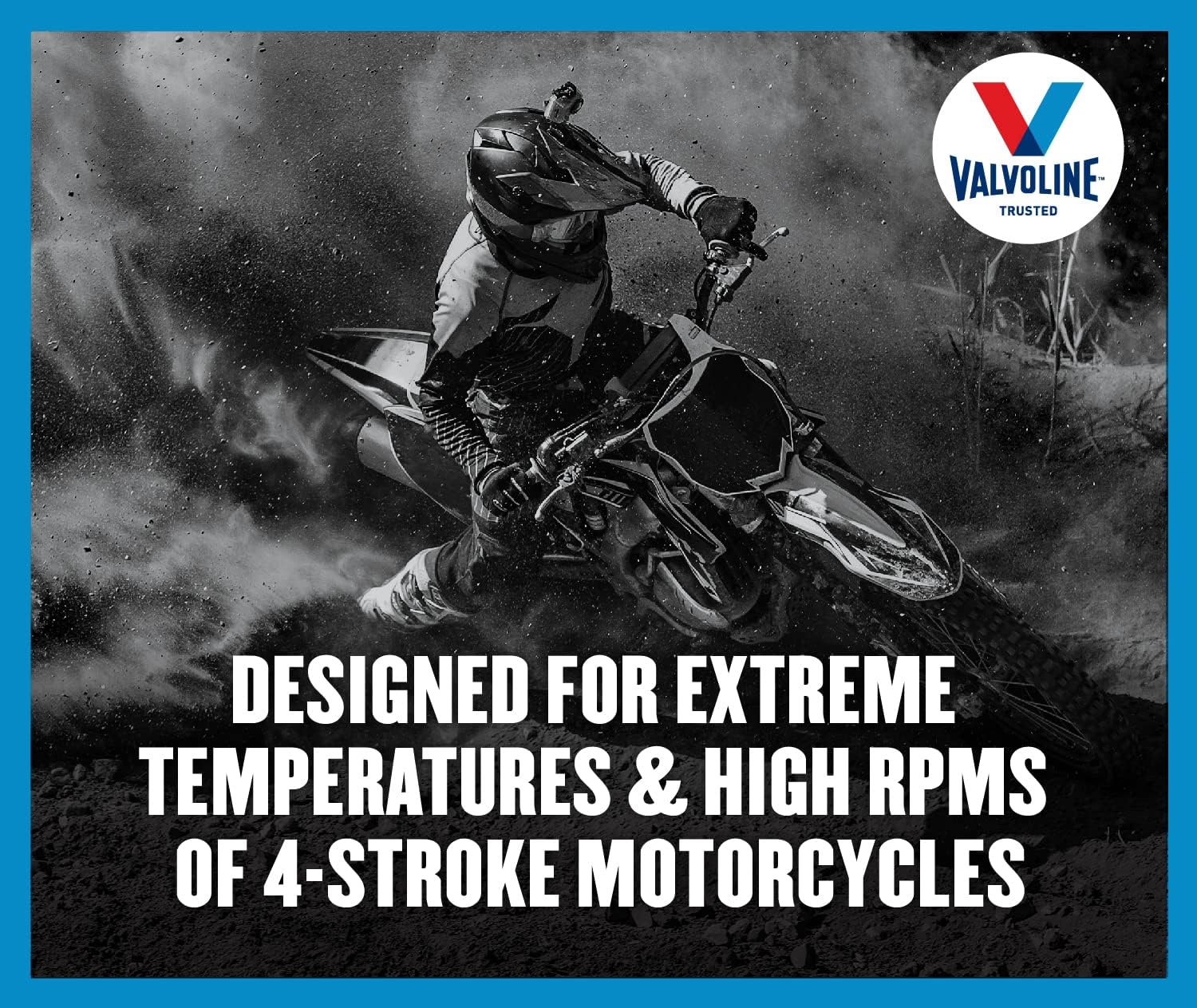 Valvoline 4-Stroke Motorcycle Full Synthetic SAE 10W-40 Motor Oil 1 QT (Pack of 3)