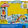 Play-Doh Disney Junior Mickey Mouse Clubhouse, Shape a Story Playset, Storage & Travel, Arts & Crafts Preschool Toys for Kids 2+