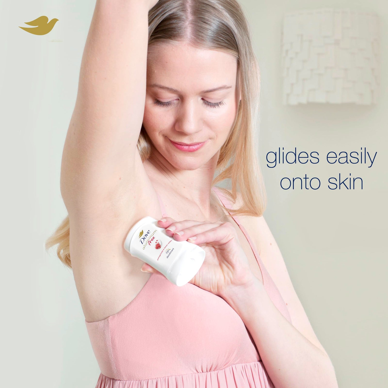 Dove Aluminum Free Deodorant for Women 3 Count Coconut and Pink Jasmine 72 hour odor protection 2.6 oz