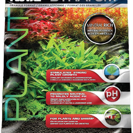 Fluval 12695 Plant and Shrimp Stratum for Freshwater Fish Tanks, 17.6 lbs. – Aquarium Substrate for Strong Plant Growth, Supports Neutral to Slightly Acidic pH