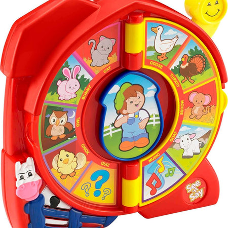Fisher-Price Little People Toddler Toy See ‘n Say The Farmer Says, Learning Game with Music & Sounds for Kids Ages 18+ Months (Amazon Exclusive)