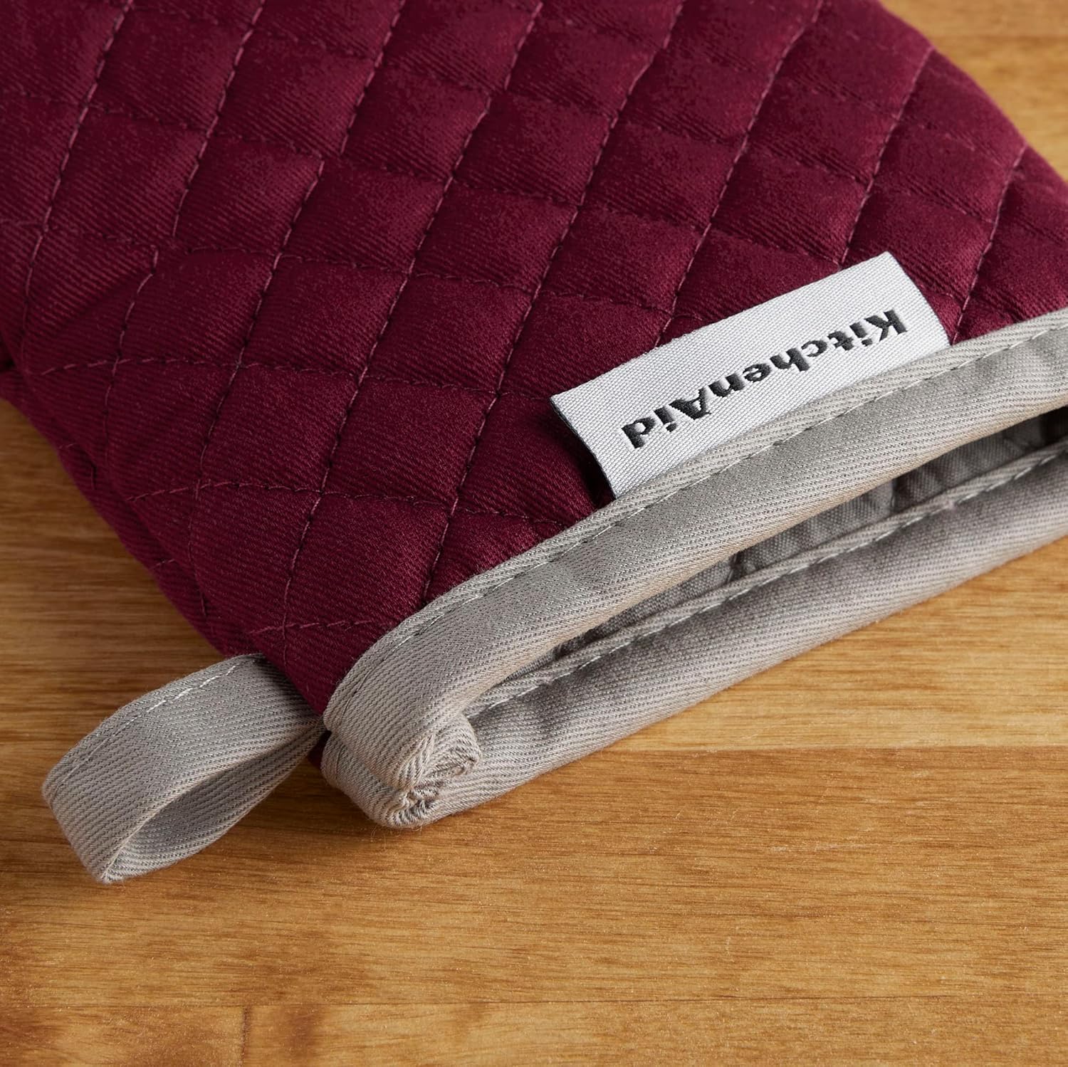 KitchenAid Asteroid Mini Oven Mitt Set, 5.5"x8", Charcoal Grey, 2 Piece