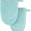 KitchenAid Asteroid Mini Oven Mitt Set, 5.5"x8", Charcoal Grey, 2 Piece