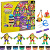 Play-Doh Teenage Mutant Ninja Turtles Cowabunga Creations Bendy 4 Inch Action Figures Set, Kids Arts & Crafts, TMNT Toys for Boys & Girls 4+