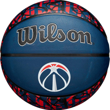 WILSON NBA Team Graffiti Basketballs - Size 7-29.5"