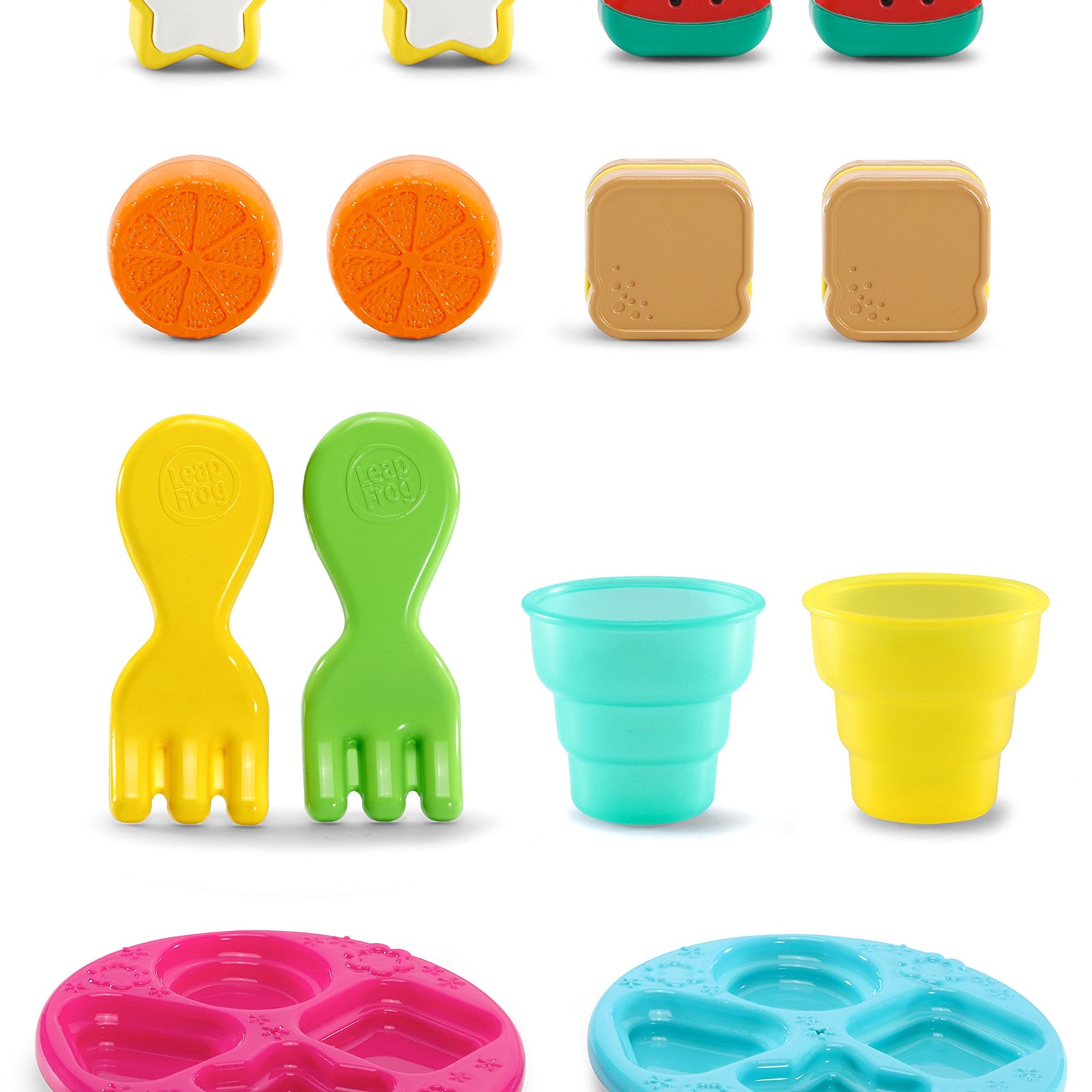 LeapFrog Shapes and Sharing Picnic Basket (Frustration Free Packaging), Yellow