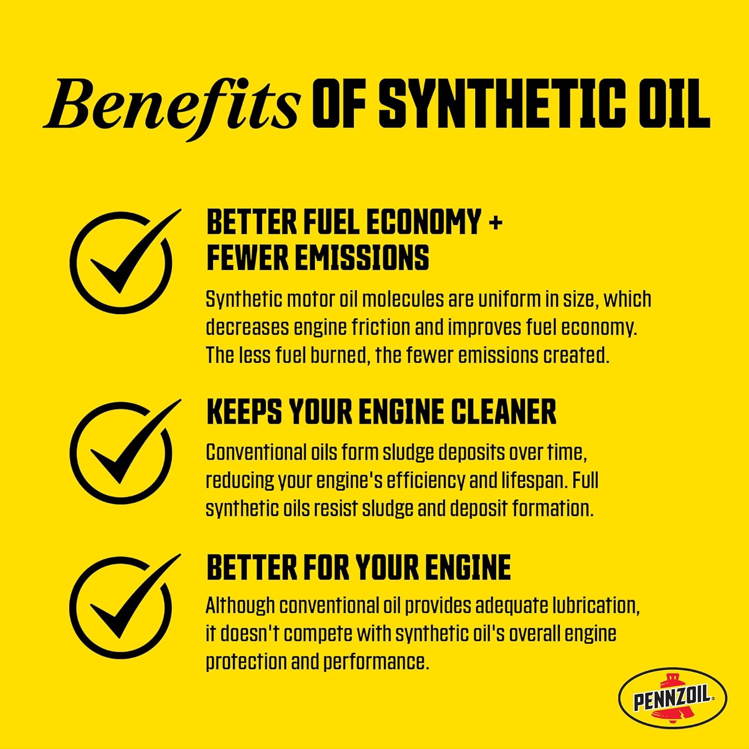 Pennzoil Platinum Euro AV Full Synthetic 5W-30 Motor Oil (1-Quart, Case of 6)