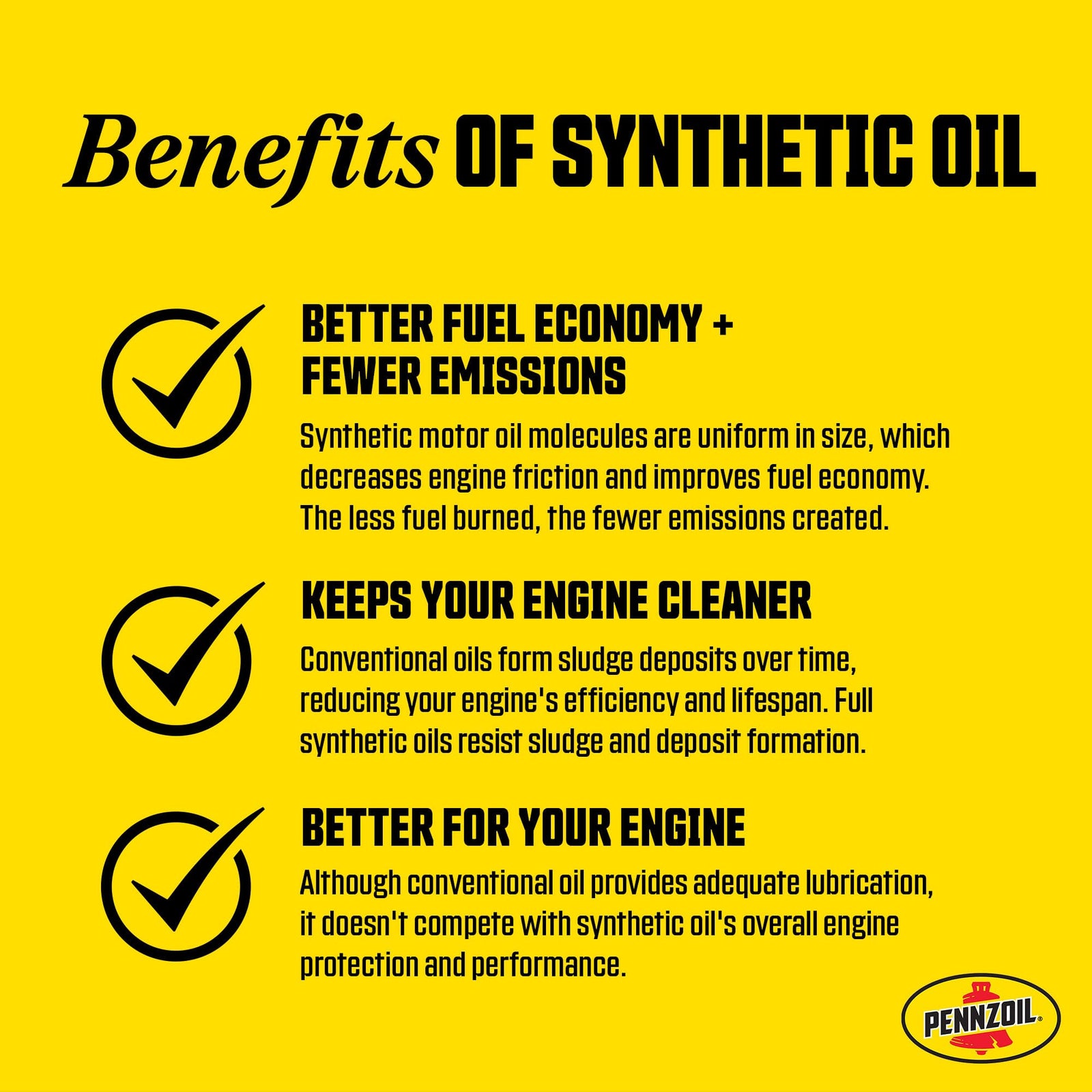 Pennzoil Platinum Euro L Full Synthetic 5W-30 Motor Oil, 5 Quart (3 Pack)