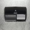 Georgia-Pacific Compact 2-Roll Side-by-Side Coreless High-Capacity Toilet Paper Dispenser by GP PRO (Georgia-Pacific); Black; 56784A; 1 Dispenser