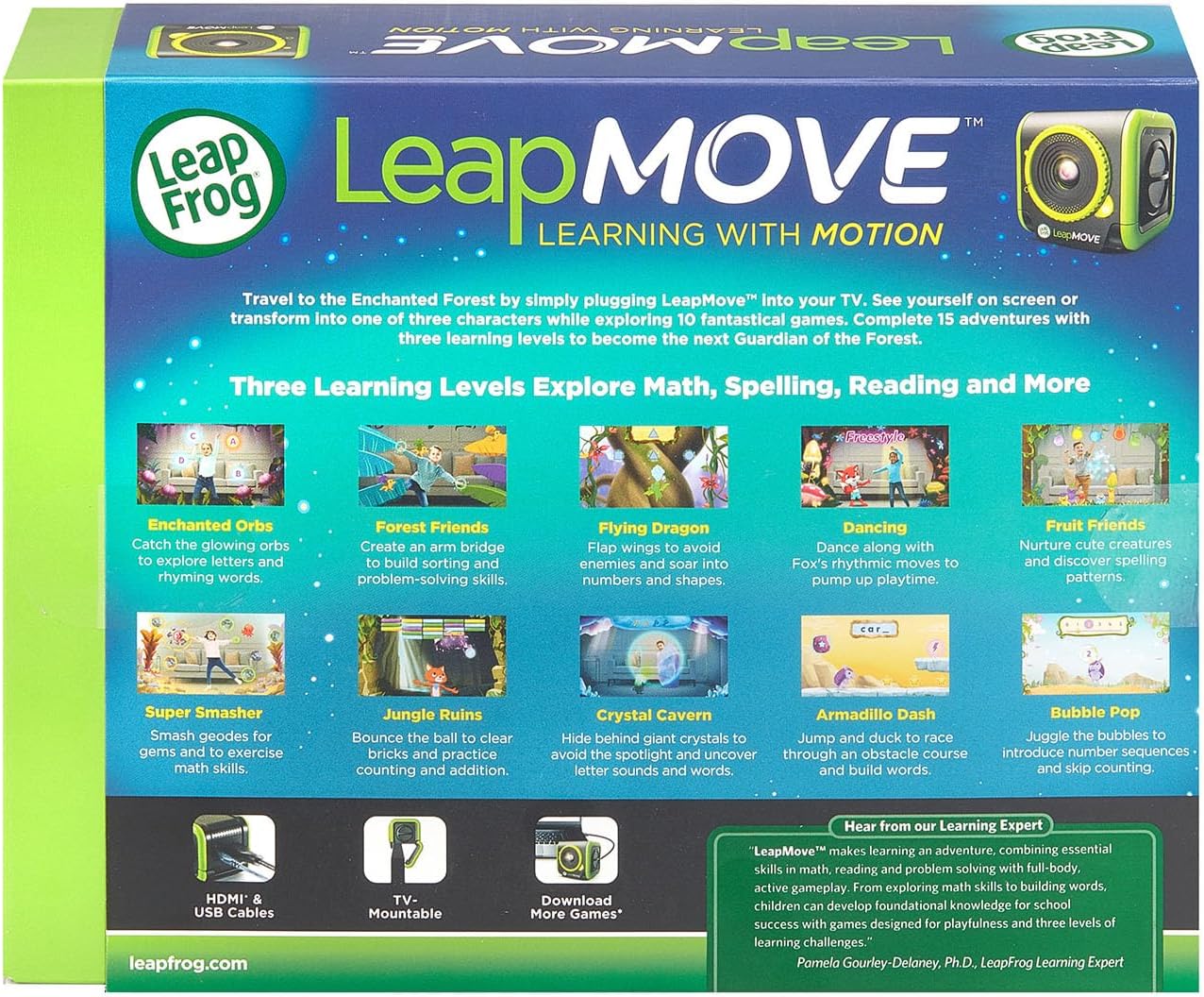 LeapFrog LeapMove Active Learning Video Game System