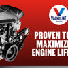 Valvoline Full Synthetic High Mileage with MaxLife Technology SAE 0W-20 Motor Oil 5 QT, Case of 3