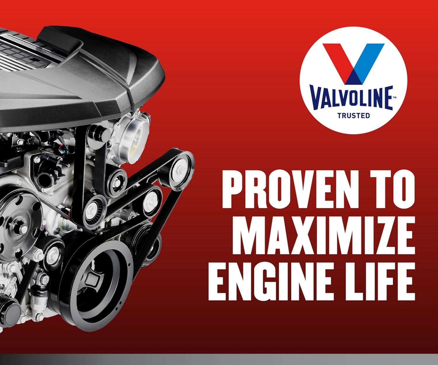 Valvoline Full Synthetic High Mileage with MaxLife Technology SAE 0W-20 Motor Oil 5 QT, Case of 3