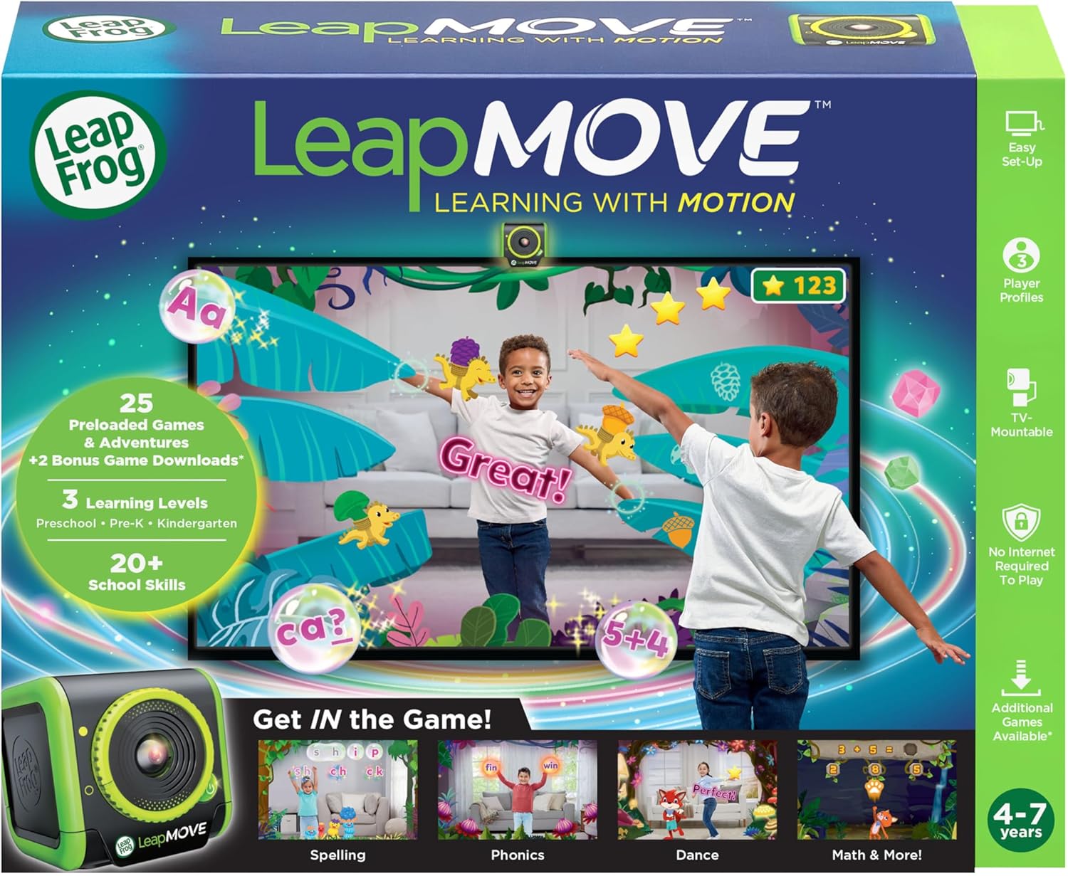 LeapFrog LeapMove Active Learning Video Game System