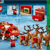 LEGO Santa's Sleigh - Building Toys for Kids, Boys & Girls, Ages 9+ - Indoor Christmas Decorations for Home W/Santa Claus Figurine & Reindeer - Gifts for Boys & Girls - 40499