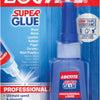 Loctite Super Glue Liquid Professional, Clear, 0.7 fl oz Bottle, 4 Pack - Superglue for Plastic, Wood, Metal, Crafts & Repair, Cyanoacrylate Adhesive Instant Glue, Quick Dry