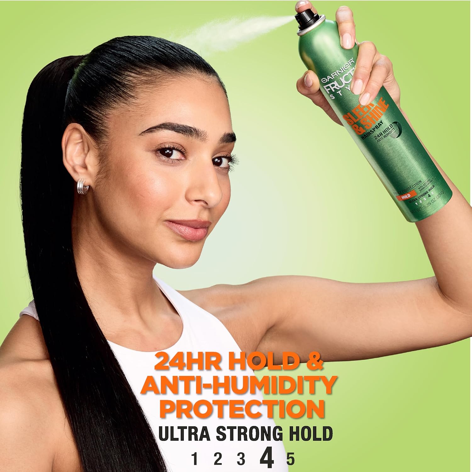 Garnier Fructis Style Sleek & Shine Anti-Humidity Hairspray - 8.25 Oz