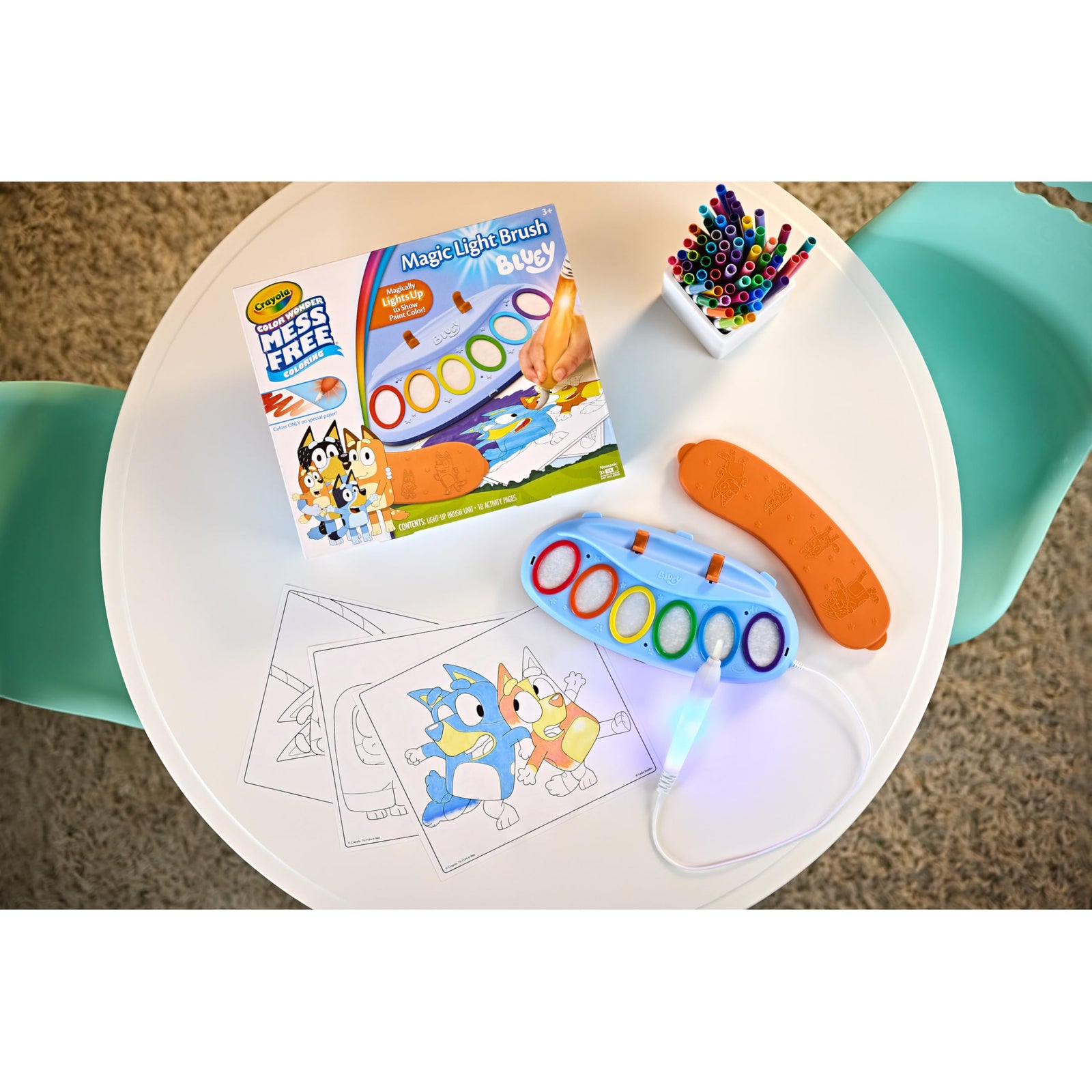 Crayola Color Wonder Mess Free Coloring Pages (50ct), Create Your Own Coloring Pages, Blank Color Wonder Refill, Toddler Toys & Gifts