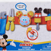 Disney Mickey Toodles Talk'n Toolbelt and Kids Play Tool Accessories for Dress Up and Pretend Play, Kids Toys for Ages 3 Up by Just Play