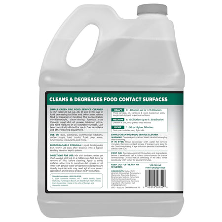 Simple Green Pro Food Service Cleaner 1 Gal