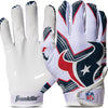 Franklin Sports Youth NFL Football Receiver Gloves - Kids Football Gloves Pair - NFL Team Logos and Silicone Palm
