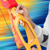 Nerf Pyrostrike Megabow, 42-Inch Bow Fires Arrows Up to 105 Feet, 2 Arrows with Soft Tips, Kids Outdoor Toys, Ages 10+ (Amazon Exclusive)