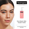 Neutrogena Oil-Free Pink Grapefruit Pore Cleansing Acne Wash and Daily Liquid Facial Cleanser with 2% Salicylic Acid Acne Medicine and Vitamin C, 6 fl. oz
