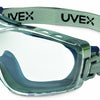Uvex Stealth OTG Safety Goggles with Clear HydroShield Anti-Fog Lens & Fabric Headband (S3970HSF)