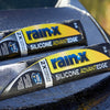 Rain-X Silicone AdvantEdge Wiper Blade 20" Windshield Wiper Blades Replacement, All-Weather Performance Lasts 2X Longer, Premium Beam, Installock Adapter for Easy Fit (Pack of 1)
