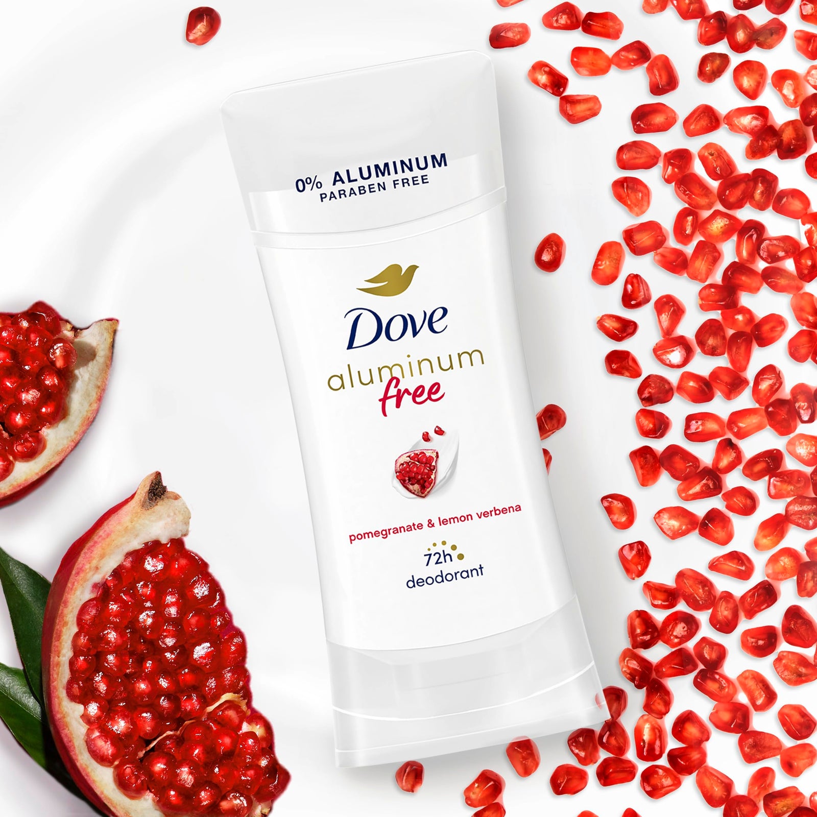 Dove Aluminum Free Deodorant for Women 3 Count Coconut and Pink Jasmine 72 hour odor protection 2.6 oz